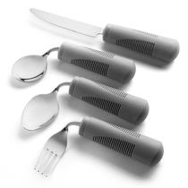 Conjunto de cozinha de 4 peças Adaptive Utensils Special Supplies cinza