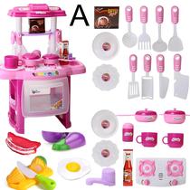 Conjunto De Cozinha De Brinquedo Para Crianças Com Brinquedo De Comida Cortável Para Meninos E Conjunto De Cozinha De Brinquedo Para Crianças Com Brinquedo De Comida Cortável Para Meninos E