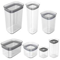Conjunto de Cozinha Porta Tempero OU 7un Block Transparente Conjunto de Cozinha Porta Tempero OU 7un Block Transparente