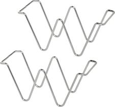 Conjunto de cozinha Taco Racks HIC de 2 fios de aço cromado
