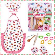 Conjunto de cozinhar e assar para crianças Hmil-u Chef Set 13 unidades