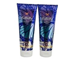 Conjunto de creme corporal para presente Bath & Body Works Butterfly 240 ml x2 Conjunto de creme corporal para presente Bath & Body Works Butterfly 240 ml x2