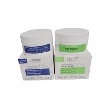 Conjunto de creme hidratante para a pele Lacura Q10 para dia e noite 48g Conjunto de creme hidratante para a pele Lacura Q10 para dia e noite 48g