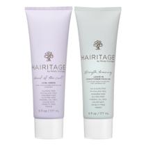 Conjunto de creme hidratante para cachos Hairitage e condicionador Leave In