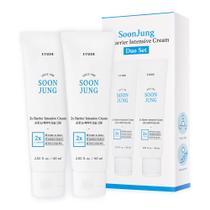 Conjunto de cremes ETUDE SoonJung 2x Barrier Intensive 120 mL x 2