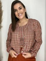 Conjunto de cropped com casaquinho tamanho p Conjunto de cropped com casaquinho tamanho p