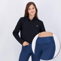 Conjunto de Cropped Manga Longa e Calça Legging Area Conjunto de Cropped Manga Longa e Calça Legging Area