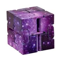 Conjunto De Cubos Antiestresse Coloridos Com Tema De Céu Estrelado, Brinquedo Versátil Para Alívio