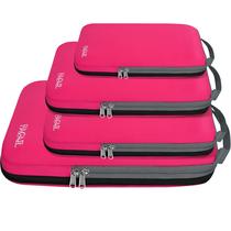 Conjunto de Cubos de Compressão BAGAIL para Viagem (4/6/8 Peças) - Cor Fúcsia Conjunto de Cubos de Compressão BAGAIL para Viagem (4/6/8 Peças) - Cor Fúcsia