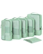 Conjunto de Cubos de Compressão BAGSMART Travel 6 com Bolsa para Sapatos