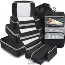 Conjunto de Cubos de Embalagem BAGAIL 8 Peças - Organizadores para Mala de Viagem e Mão Conjunto de Cubos de Embalagem BAGAIL 8 Peças - Organizadores para Mala de Viagem e Mão