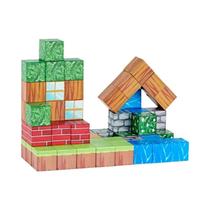 Conjunto De Cubos Magnéticos Empilháveis De 64 Peças STEM Montessori Para Construção Presente De