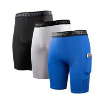 Conjunto De Cuecas Boxer Masculinas De 3 Peças M-XXL, Secagem Rápida, Preto E Branco, Esportivas,