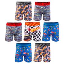Conjunto de cuecas e cuecas boxer Hot Wheels para meninos de 2 a 10 anos