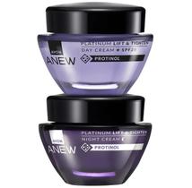 Conjunto de cuidados com a pele Avon Anew Platinum Day Cream e Night Cream