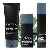 Conjunto de cuidados com a pele Cardon Cactus à base de cacto para homens com pele sensível Conjunto de cuidados com a pele Cardon Cactus à base de cacto para homens com pele sensível