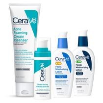 Conjunto de cuidados com a pele CeraVe Acne com creme de limpeza espumante para acne de 150 ml
