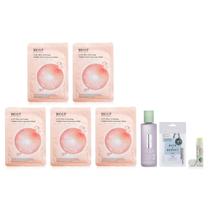 Conjunto de cuidados com a pele Clinique Revitalizing com 8 peças de loção clareadora