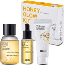 Conjunto de cuidados com a pele COSRX Honey Glow com tônico facial, sérum e creme