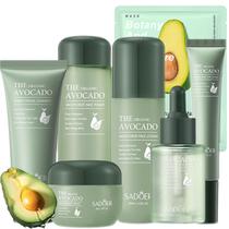 Conjunto de cuidados com a pele Etuanxi Avocado 11 em 1 com limpador facial e muito mais Conjunto de cuidados com a pele Etuanxi Avocado 11 em 1 com limpador facial e muito mais