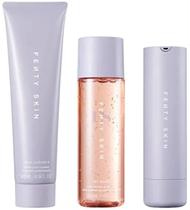 Conjunto de cuidados com a pele Fenty Skin Start'r com Total Cleans'r, Fat Water e Hydra Vizor