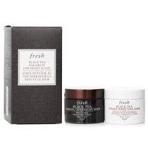 Conjunto de cuidados com a pele Fresh Black Tea Age-Delay com 2 máscaras de 100 ml