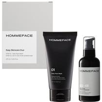 Conjunto de cuidados com a pele HommeFace Easy Duo para homens com limpador e toner
