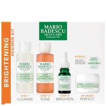 Conjunto de cuidados com a pele Mario Badescu The Brightening Kit 5 peças Conjunto de cuidados com a pele Mario Badescu The Brightening Kit 5 peças