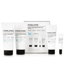 Conjunto de cuidados com a pele MARLOWE. Kit facial diário essencial para homens