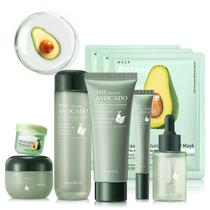 Conjunto de cuidados com a pele mopayzer Avocado 9 em 1 com limpador facial e máscara Conjunto de cuidados com a pele mopayzer Avocado 9 em 1 com limpador facial e máscara