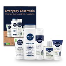 Conjunto de cuidados com a pele Nivea Men Complete Collection Sensitive, 5 unidades