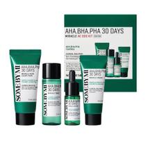 Conjunto de cuidados com a pele SOME BY MI AHA BHA PHA 30Days Miracle AC SOS