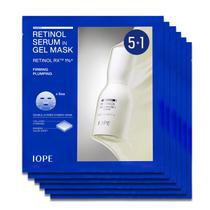 Conjunto de cuidados com a pele: soro de retinol IOPE com máscara de gel de colágeno profundo