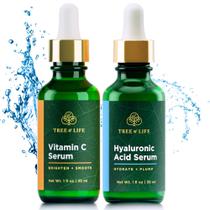 Conjunto de cuidados com a pele Tree of Life Facial Brightening Firming