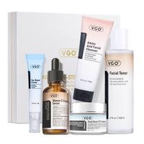 Conjunto de cuidados com a pele VGO Anti-Envelhecimento Hidratante Reparador Mucina de Caracol Conjunto de cuidados com a pele VGO Anti-Envelhecimento Hidratante Reparador Mucina de Caracol