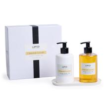 Conjunto de cuidados com as mãos LAFCO New York Chamomile Lavender com bandeja Conjunto de cuidados com as mãos LAFCO New York Chamomile Lavender com bandeja