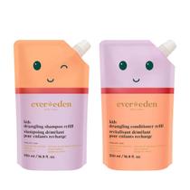 Conjunto de cuidados com o cabelo Evereden Kids Refill com shampoo e condicionador Conjunto de cuidados com o cabelo Evereden Kids Refill com shampoo e condicionador