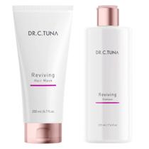Conjunto de cuidados com o cabelo FARMASI Dr C Tuna Advanced Hair Growth