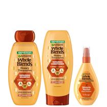 Conjunto de cuidados com o cabelo Garnier Whole Blends Honey Treasures Repair