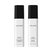 Conjunto de cuidados com o cabelo LolaVie Glossy Perfection com desembaraçador e leave-in