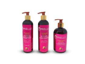 Conjunto de cuidados com o cabelo Mielle Pomegranate & Honey com shampoo, Condit