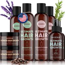 Conjunto de cuidados com o cabelo Moerie Shampoo Condicionador Hair Mask Spray x8 Conjunto de cuidados com o cabelo Moerie Shampoo Condicionador Hair Mask Spray x8