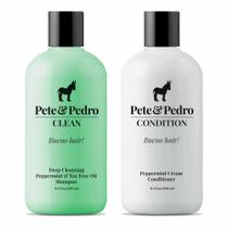 Conjunto de cuidados com o cabelo Pete & Pedro CLEAN & CONDITION com óleo de melaleuca