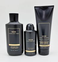 Conjunto de cuidados corporais Bath & Body Works Noir para homens 2021
