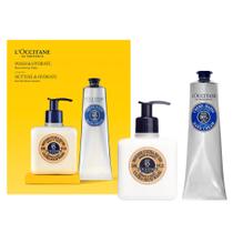 Conjunto de cuidados corporais L'Occitane Shea Wash 300ml e creme para mãos Conjunto de cuidados corporais L'Occitane Shea Wash 300ml e creme para mãos