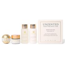 Conjunto de cuidados corporais ZENTS sem perfume com loção probiótica e óleo corporal