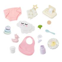 Conjunto de cuidados e alimentação para bonecas LullaBaby Meal Time de 14 polegadas Conjunto de cuidados e alimentação para bonecas LullaBaby Meal Time de 14 polegadas