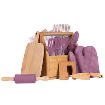 Conjunto de Culinária e Panificação WeeSprout Little Chef Kids - 14 Peças