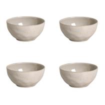 Conjunto de Cumbucas 04 Peças 560ml Orgânico Latte Porto Brasil