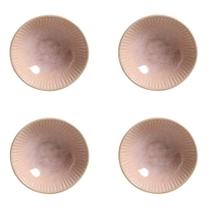 Conjunto De Cumbucas 04 Peças Linhas Litchi Porto Brasil